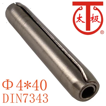 (4*40) DIN7343 / ISO8750 Spirál tavaszi pin ( Tekercselt pin-kódot), 100 db/sok