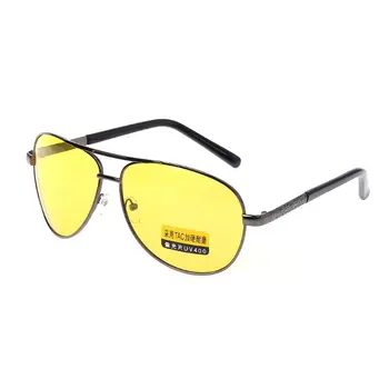 Éjjellátó Szemüveg Polarizált Vezetés Anti-Vakító fény Szemüveg Napszemüvegek UV400 UV lencse Vezető Tükör