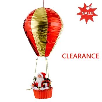 [ELADÓ CLEARANCE] Lebegő Mikulás Hőlégballon karácsonyfa Toplisták Dekoráció Dekoráció Otthon Bevásárlóközpont Hotel