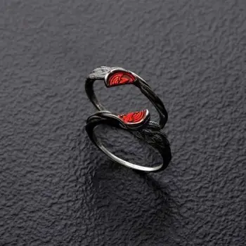Retro Kreatív Szárnyak Gyűrű Levehető Gyűrű Alkalmas Romantikus Ékszerek Évfordulós Ajándékokat a Férfiak, mind a Nők, Párok