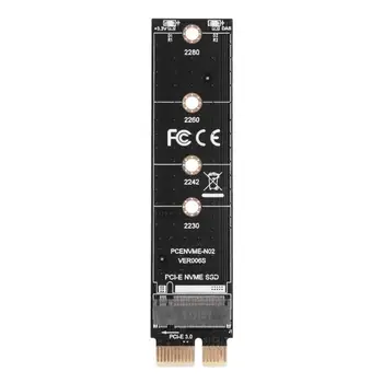 NVME Adapter Kártya M. 2, PCI-E3.0 1x Kiterjesztését M Gombot NGFF Átalakító Kártya PCIE jegyzőkönyv M. 2 Samsung PM961 960EVO SM961
