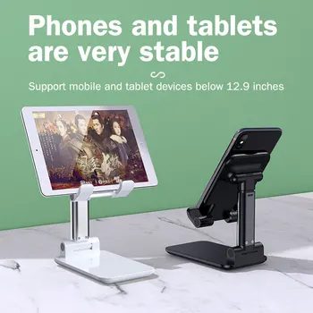 2021 Mobiltelefon, Tablet Állvány Hordozható Behúzható Multi-szög Beállítása Ingyenes lift tartó ipad Tablet Laptop, Mobil Telefon