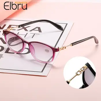 Elbru Retro Olvasó Szemüveg Női&Férfi Anti-vakító fény Presbyopic Szemüveg Női Távollátás Szemüveg Dioptria +1+1.5+2+2.5+3+3.5+4