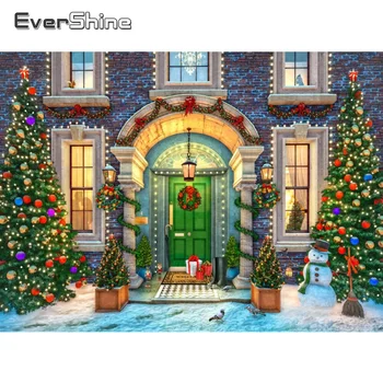 EverShine 5D DIY Gyémánt Festmény Karácsonyi Kép, Strasszos Diaond Mozaik Ajtó Cross Stitch Táj Kézzel készített Művészet Hobbi Ajándék