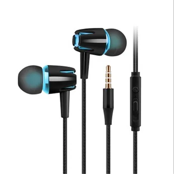 Fejhallgató, Vezetékes Fülhallgató E18 Állítható Hangerő Lejátszás Szüneteltetése A Huawei Xiaomi Megtiszteltetés, 3,5 mm-es Fülhallgató, Vezetékes Headset Okostelefon Forró