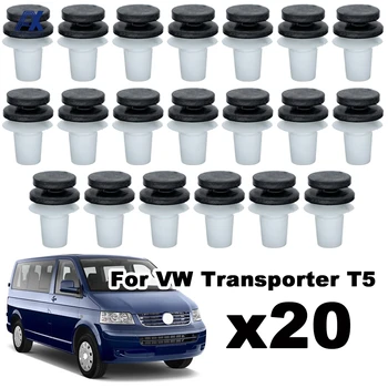 20db Autó ajtókárpit Panel Klipek Belső Kötőelemek Fiatalok VW Passat B5 Közlekedési T5 Polo Skoda Octavia, Audi A3 3B0867333