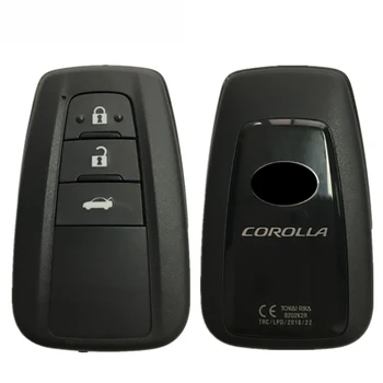 CN007131 3 Db Eredeti Intelligens Kulcs Toyota Corolla Távoli Frekvencia 434MHZ 4A Chip FCCID Száma B2U2K2R PN 61E466-0010