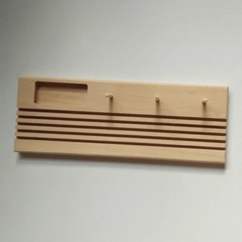 Fából készült Vonalzó Rack DIY Spool Jogosultja Állvány Tároló Szervező Varró-Eszköz, A Kötés Pedig Kézműves Új DIY Varrás Kellékek