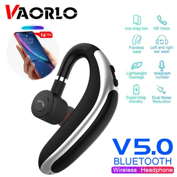 VAORLO K20 Üzleti Headset-Bluetooth-compatible5.0 Sport kihangosító Vezeték nélküli Fülhallgató HD Mic Vízálló Fülhallgató V9 /V8