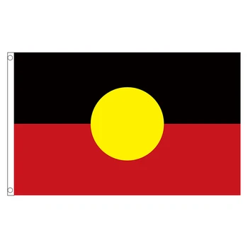 xvggdg 90x150cmcustom zászló Ausztrál Bennszülött Zászló Kültéri Poliészter Zászló