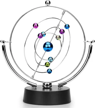 Rotációs Örökmozgó Hinta Földgömbbel Newton Inga Modell Kinetikus Orbitális Rulírozó Gadget Lakberendezés Kézműves Dísz