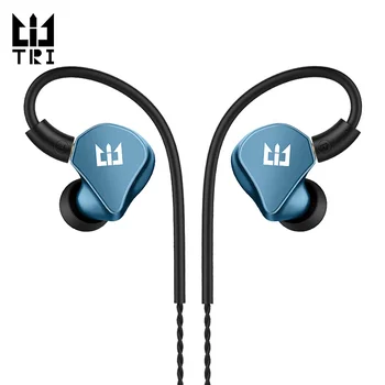 TRI I4 1BA+1DD Hibrid Ear Fülhallgató Futó Sport Technológia HIFI earplug 3,5 mm-es MMCX Fülbe vs kbear xiaomi huawei kz caa