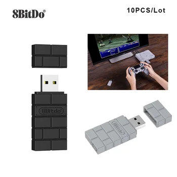 10DB/Sok 8Bitdo Bluetooth Vezeték nélküli Adapter Vevő A Windows Ma-c Nintend Kapcsoló PS-3 PS4 Vezérlő USB-Adapter