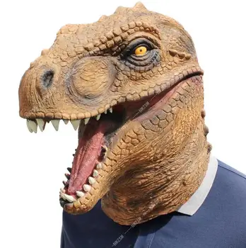 Maszk Halloween Dinoszaurusz Álarcot Cosplay Maszk Felnőtt Állat Jelmez, Kellékek Este Fél Játék Ajándék Játék