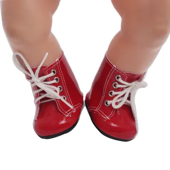 43 cm-es baba babák cipő új született Téli divat boot csipke Martin boot Baba játékok illik Amerikai 18 inch Lányok babát g14