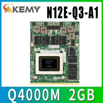 Q4000M 2GB GDDR5 Grafikus Kártya az X-Konzol N12E-Q3-A1 DELL M6600 M15X A HP 8740W 8760W 100% - os Teszt OK