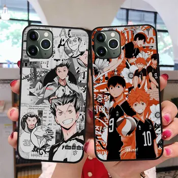 Anime Haikyuu Hinata támadások Puha Szilikon Telefon tok iPhone 13 Mini 12 11 Pro Max X XR XS 8 7 6 6 Plusz Mini SE 2020 borító