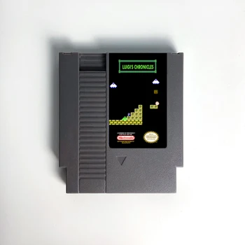 Luigis Krónikák, vagy Luigis, valamint a Karácsonyi Küldetés, vagy Luigis, valamint az Új QuestGame Patron A NES Konzolra 72 Pin