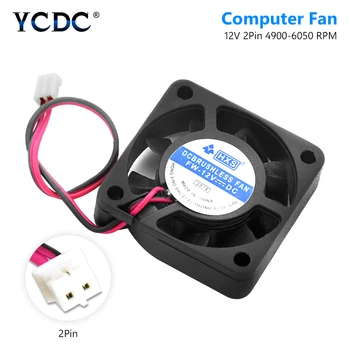 YCDC 1DB Videó Chip Hűtő Brushless 40mm 2-Pin PC Ventilátor Hűtőborda CPU Hűtőborda Cooler Hűtő ventilátor 2 Vezeték DC 12V Játék Tartozékok