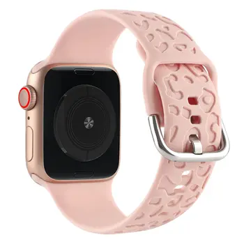 Szilikon Szíjjal Az Apple nézni zenekar 44mm 45mm 42mm watchband karkötő iWatch 40mm 38mm, 41 mm-es correa apple nézni sorozat 6 5 3 SE 7
