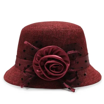 20121 tavaszi, őszi új, magas minőségű női alkalmi kalap