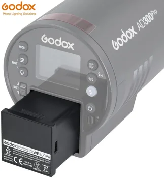 Godox Eredeti WB300PA Lítium Akkumulátor 14,4 V Hatékonyabb WB30P WB300P 3000mAh a Xplor Godox AD300Pro Külső Vaku
