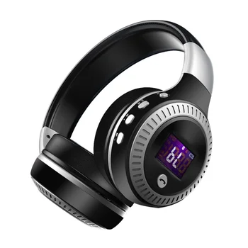 Vezeték nélküli Fejhallgató FM Rádió Bluetooth Headset Sztereó Fülhallgató Mikrofonnal a Számítógép, Telefon,Támogatás TF Aux