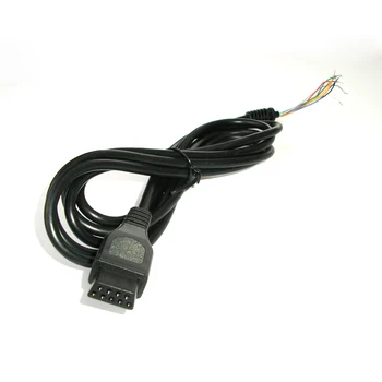 Magas minőségű 9pin plug játék controler1.5M kábel javítás a Sega MD 2 vezérlő javítás