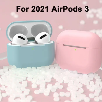 Eredeti Folyékony Fülhallgató Szilikon védőtok Apple Airpods 3 Puha, Vékony Fedezni Airpod 3 air pod-3 érdekesség