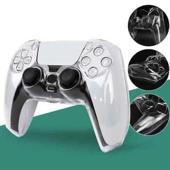A PS5 Kristály Nehezen PC Védelem Esetében a Sony PlayStation Dualshock 5 Esetben kopásálló Mosható huzat a PS5 Tartozékok