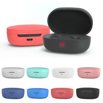 Hordozható Védő tok Xiaomi Redmi Airdots TWS Fülhallgató Fülhallgató Tartozékok A Töltés Lámpa Lyuk