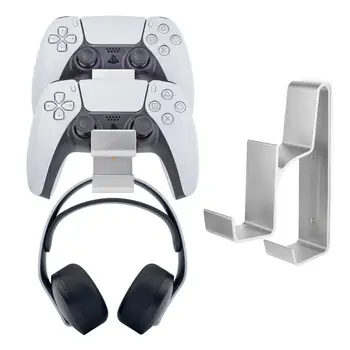 Fejhallgató-Fali tartó A PS5 PS 4 X-box Egy Swtich Pro Holder Tartóval Tároló Állvány Fülhallgató Gamepad Konzol Fogas Tartozékok