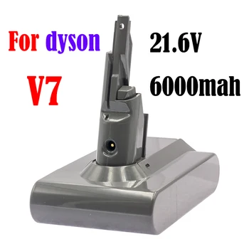 6.0 ah Dyson V7 Bolyhos Állat Abszolút Extra Ravaszt Matrix Pro SV10 SV11 Vezeték nélküli Porszívó Lítium-Ion Akkumulátor