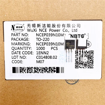 NCEP039N10M 135A 100V, HOGY-220 MOSFET