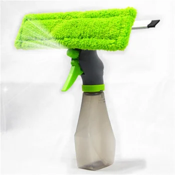 3 az 1-ben Vízpermet ablaktisztító Spray Palackot Ablaktörlő Üveg Kefe Tisztító Berendezések Ablaktörlő Üveg-Kaparó