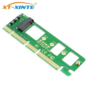 Az NGFF M gombot M. 2 NVME AHCI SSD, PCI-E PCI Express 3.0 16x x4 Adapter Kelő Kártya Átalakító XP941 SM951 PM951 A110 SSD