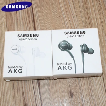 Samsung AKG Fülhallgató IG955 Típus-c /3.5 mm-fül Vezetékes Mikrofon, Headset, Galaxy S20 S21 S10 S9 S8 Megjegyzés 10 + A32 A52 A72 A11-a51-es