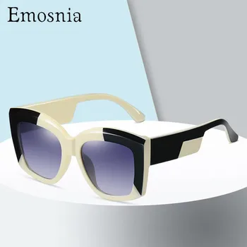 Emosnia Tér Túlméretezett Napszemüveg, Női Divat-Luxus Márka Tervezője Gradiens napszemüvegek Famale Retro Szemüvegek UV400 Árnyalatok