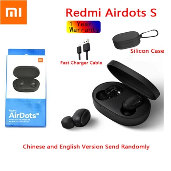 Xiaomi hivatalos Boltban Redmi Airdots S Airdots 2 Fülhallgató Mi Xiaomi Vezeték nélküli Fejhallgató Bluetooth Levegő Pontok Fülhallgató Fülhallgató TWS