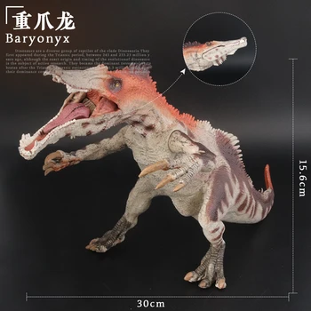 Őskori Jurassic Dinoszauruszok Világ Baryonyx Nagy Méretű Állatok Modell akciófigurák PVC Kiváló Minőségű Játék Gyerekeknek Ajándék