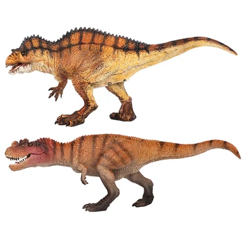 Jurassic Szimuláció Dinoszaurusz Szilárd Műanyag Száját Használta A Vadászat Elején Ceratosaurus Állat Modell Gyermekek Fiúk Ajándékok Ábra Modell