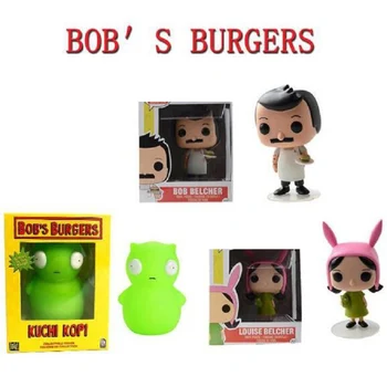 FUNKO Bob ' s Burgers #78 Louise Aranyos Vinil Babák 74# Bob Kuchi Kopi Világító Ábra Modell Játékok Gyerekeknek, Születésnapi Ajándék