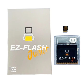 EZ-Flash Junior Egyéni Játék Patron 8GB Remix Kártya, 16 bites Színes Játék Konzol Valós idejű Óra