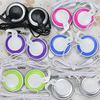 Színes Sport Fülhallgató Futó Fejhallgató nélküli Mikrofon, 3,5 mm-es In-Ear Sztereó Fülhallgató Fülhallgató, Számítógép, mobiltelefon, MP3 Zene