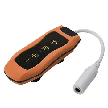 USB2.0 FM Rádió Többfunkciós MP3-Lejátszó Búvárkodás Haza Úszás Kábel IPX8 Vízálló Kézi Vízi Sportok Hordozható