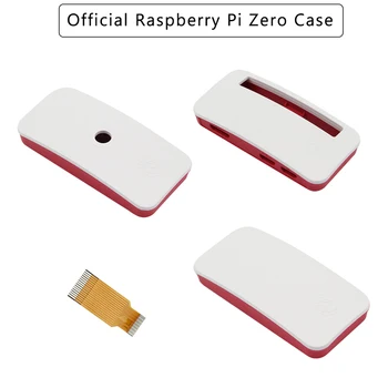 Hivatalos Raspberry Pi Nulla W Esetben Hivatalos ABS Doboz Piros, Fehér Burkolat Shell Raspberry Pi Nulla 1.3/W/WH