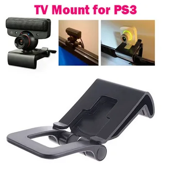 Állítható TV Klip Konzol tartó tartó Állvány Sony Playstation 3 PS3 Move Kontroller Eye Kamera