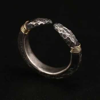 Kreatív Design Ősi Különítmény Gyűrű Férfi Retro Divat Trend Átméretezhető Gyűrű, Ékszerek, Ajándék