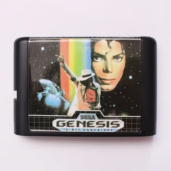 Michael Jackson Moonwalker 16 bites SEGA MD Játék Kártya Sega Mega Drive Genesis