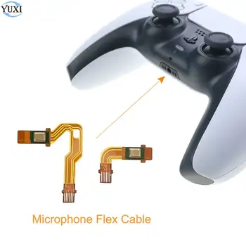 YuXi 10 Pár Sony PlayStation 5 PS5 Kezelni Mikrofon Flex Kábel PS5 Vezérlő Mic Szalag Kábel